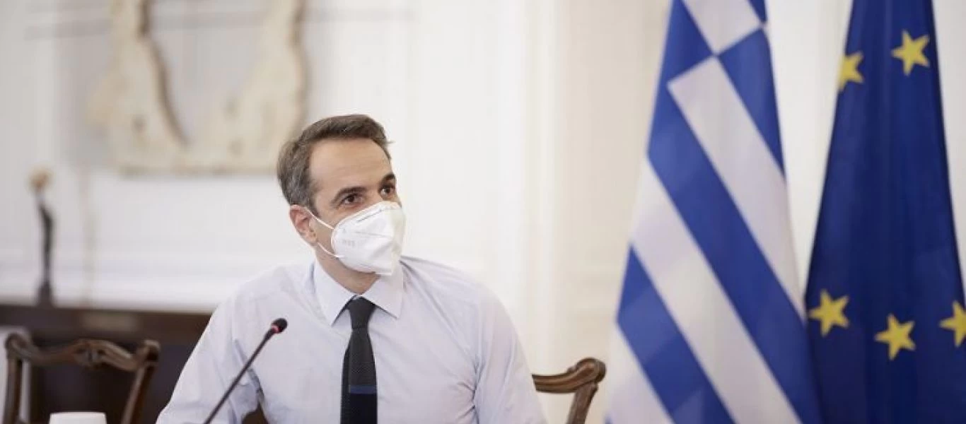 «Περαστικά» στον εμβολιασμένο Κώστα Αχ. Καραμανλή για τον κορωνοϊό ευχήθηκε ο Κυριάκος Μητσοτάκης